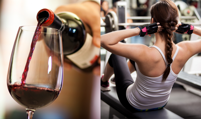 Van egy szuper hírünk: A vörösbor hatása tényleg hasonló az edzéshez!