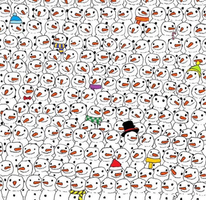 Sok a hóember, de hol a panda?