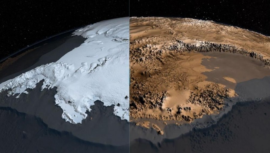 A tudósok vérfagyasztó dolgot találtak az Antarktisz jege alatt!